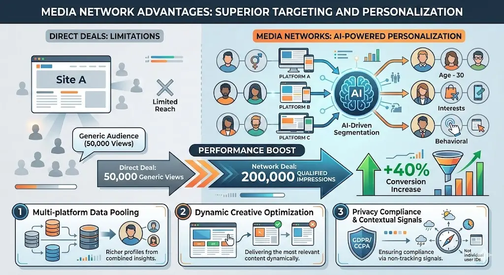 Superior Targeting and Personalization Capabilities