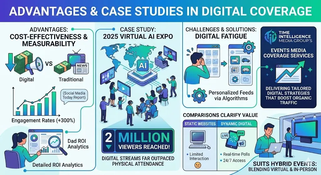 Advantages and Case Studies in Digital Coverage