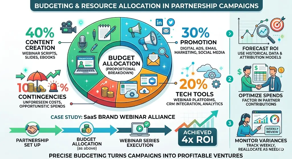 Budgeting and Resource Allocation in Partnership Campaigns