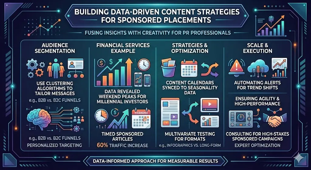 Building Data-Driven Content Strategies for Sponsored Placements