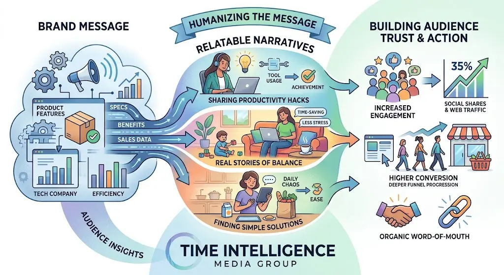 Building Trust Through Relatable Narratives