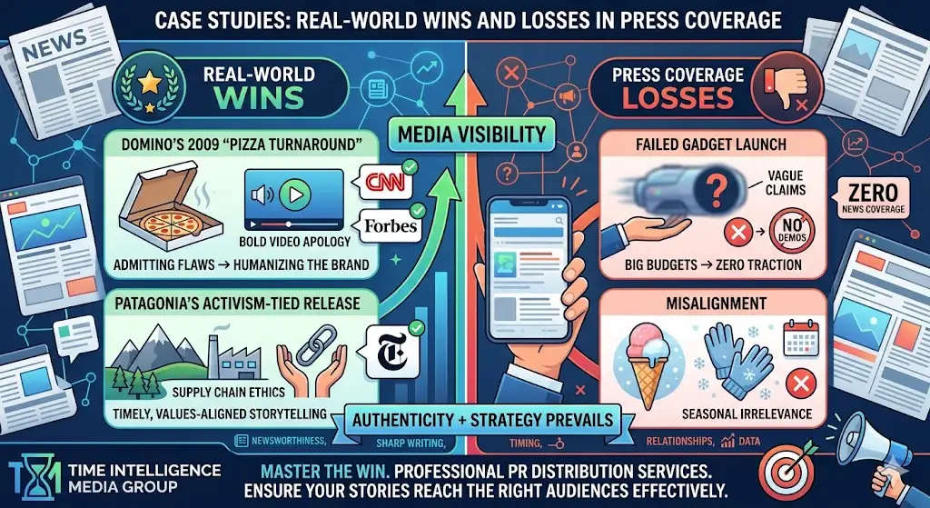 Case Studies Real-World Wins and Losses in Press Coverage