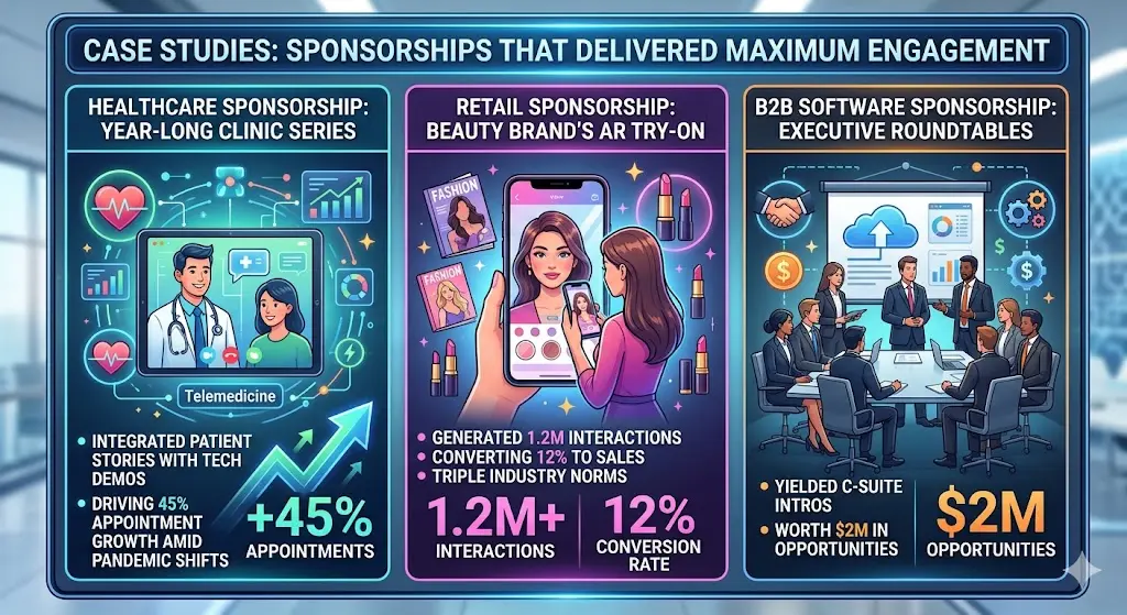Case Studies Sponsorships That Delivered Maximum Engagement