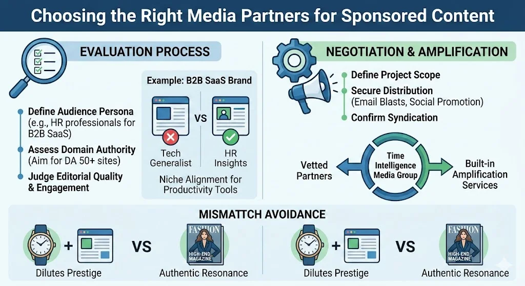Choosing the Right Media Partners for Sponsored Content