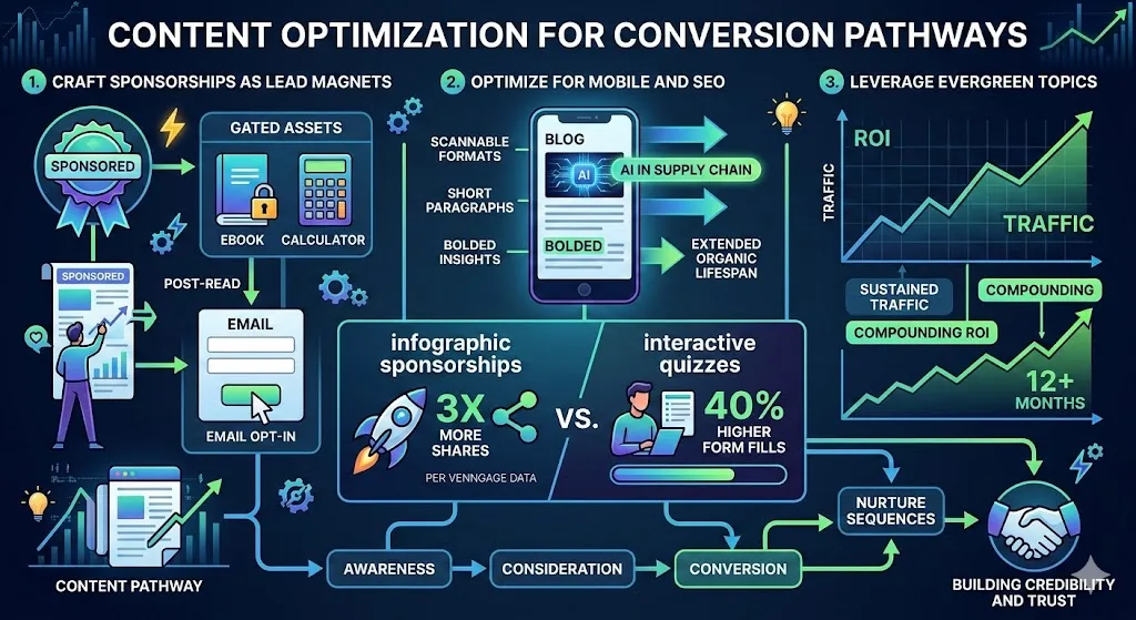 Content Optimization for Conversion Pathways