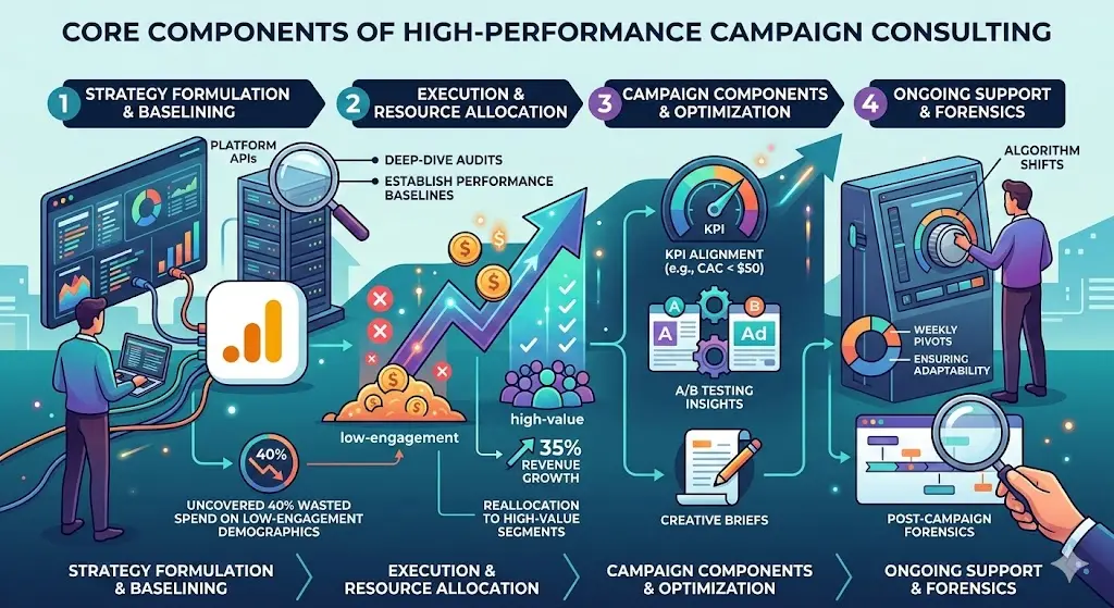 Core Components of High-Performance Campaign Consulting