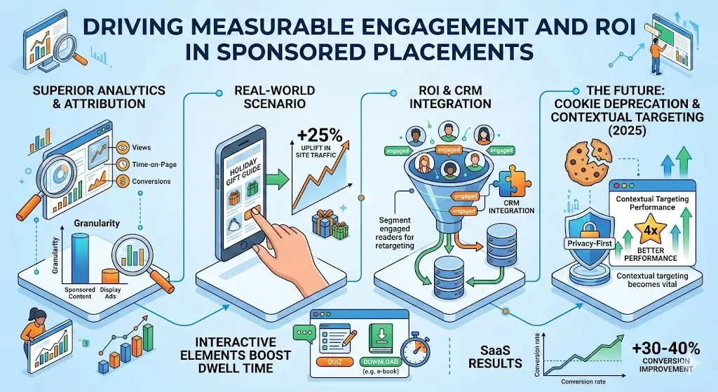 Driving Measurable Engagement and ROI in Sponsored Placements