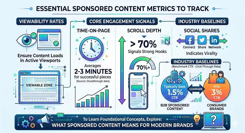 Essential Sponsored Content Metrics to Track