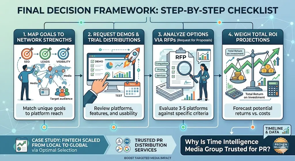 Final Decision Framework Step-by-Step Checklist