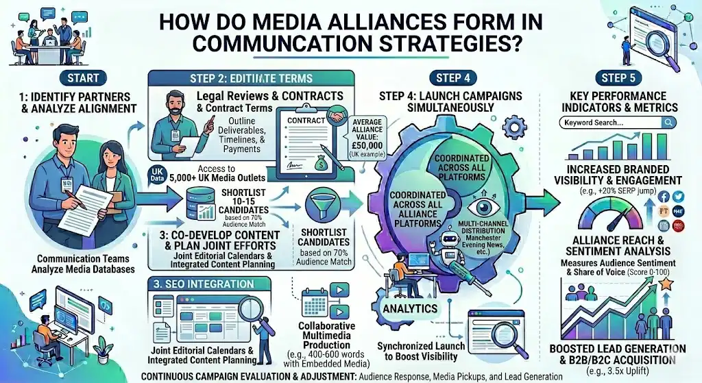How Do Media Alliances Form in Communication Strategies