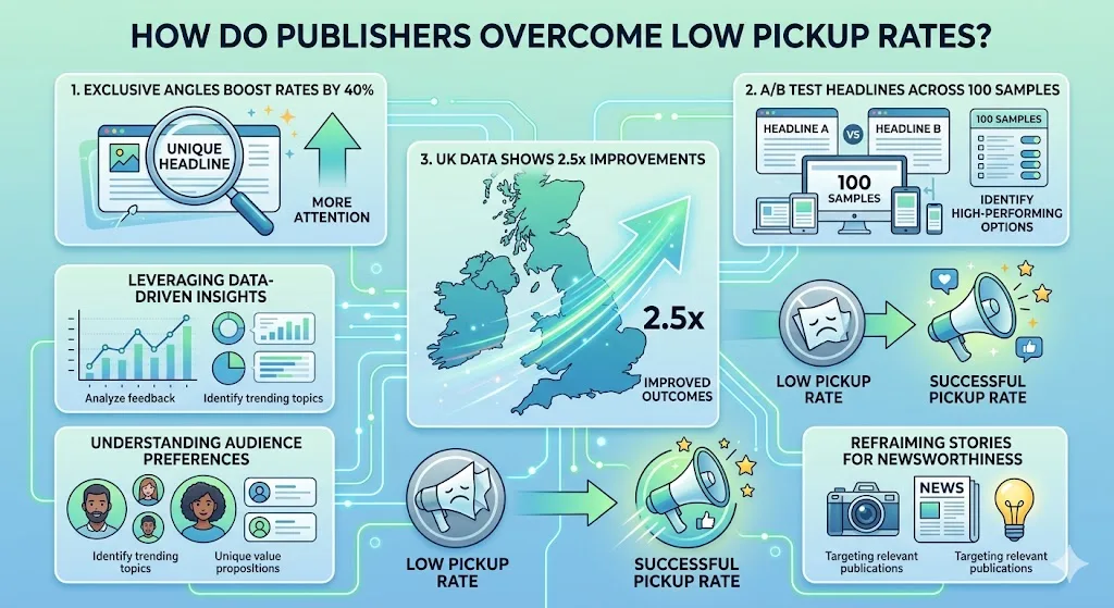 How Do Publishers Overcome Low Pickup Rates