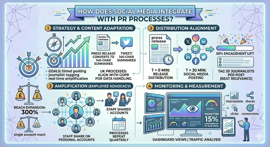 How Does Social Media Integrate with PR Processes