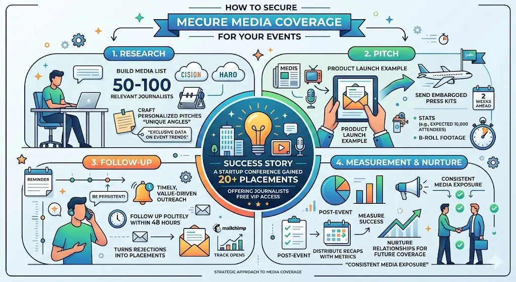 How to Secure Media Coverage for Your Events