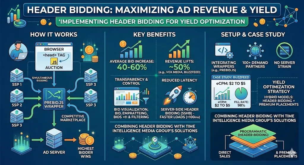Implementing Header Bidding for Yield Optimization