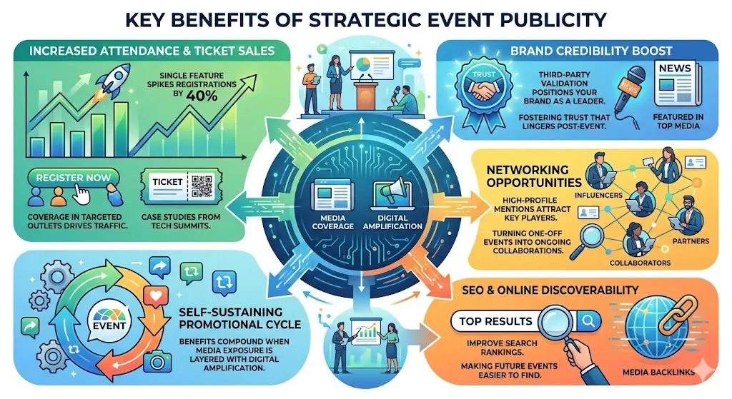 Key Benefits of Strategic Event Publicity