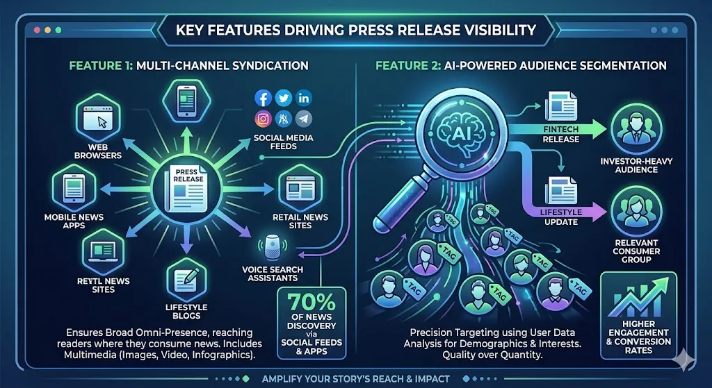 Key Features That Drive Press Release Visibility