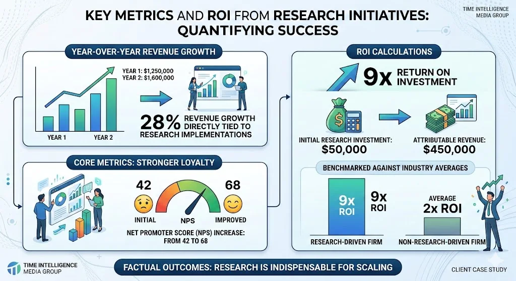 Key Metrics and ROI from Research Initiatives