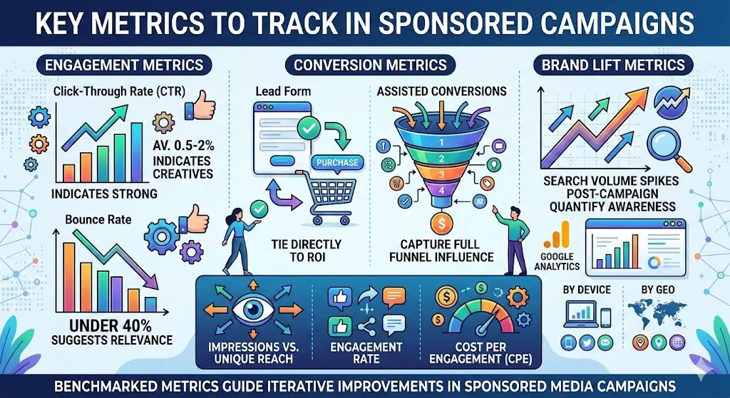 Key Metrics to Track in Sponsored Campaigns