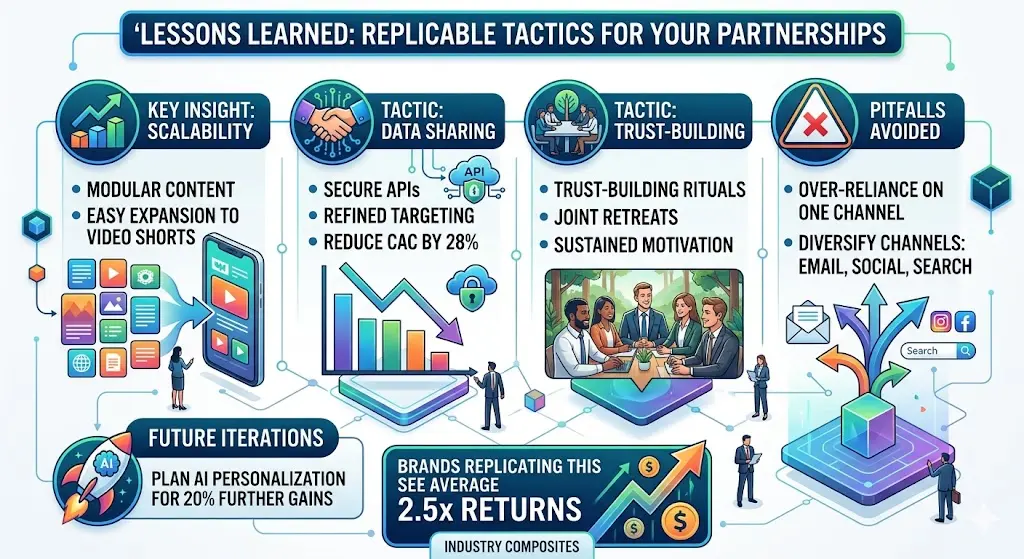 Lessons Learned Replicable Tactics for Your Partnerships