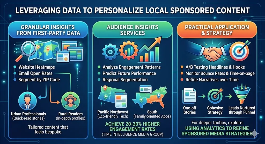 Leveraging Data to Personalize Local Sponsored Content