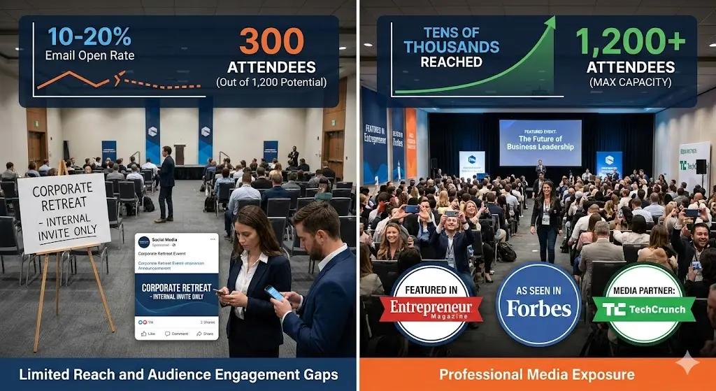 Limited Reach and Audience Engagement Gaps