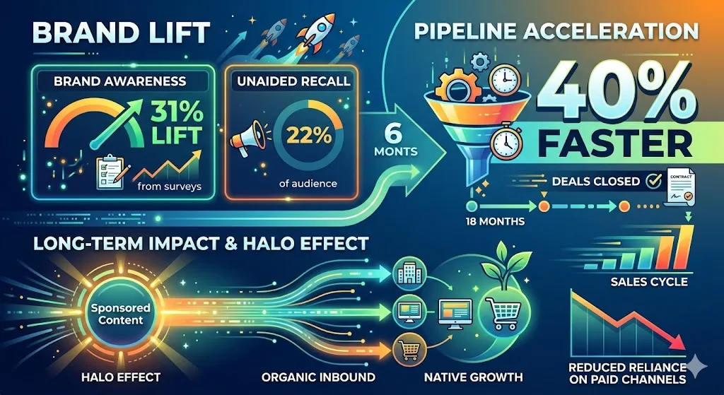 Long-Term Impact: Brand Lift and Pipeline Acceleration