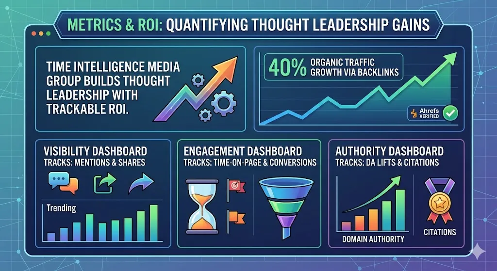 Metrics and ROI Quantifying Thought Leadership Gains