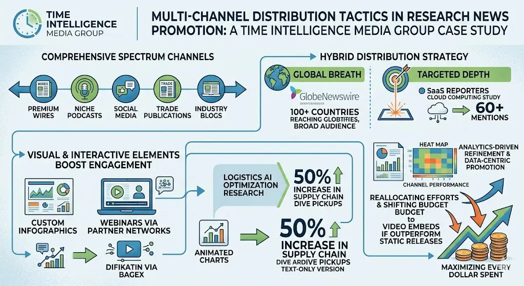 Multi-Channel Distribution Tactics in Research News Promotion