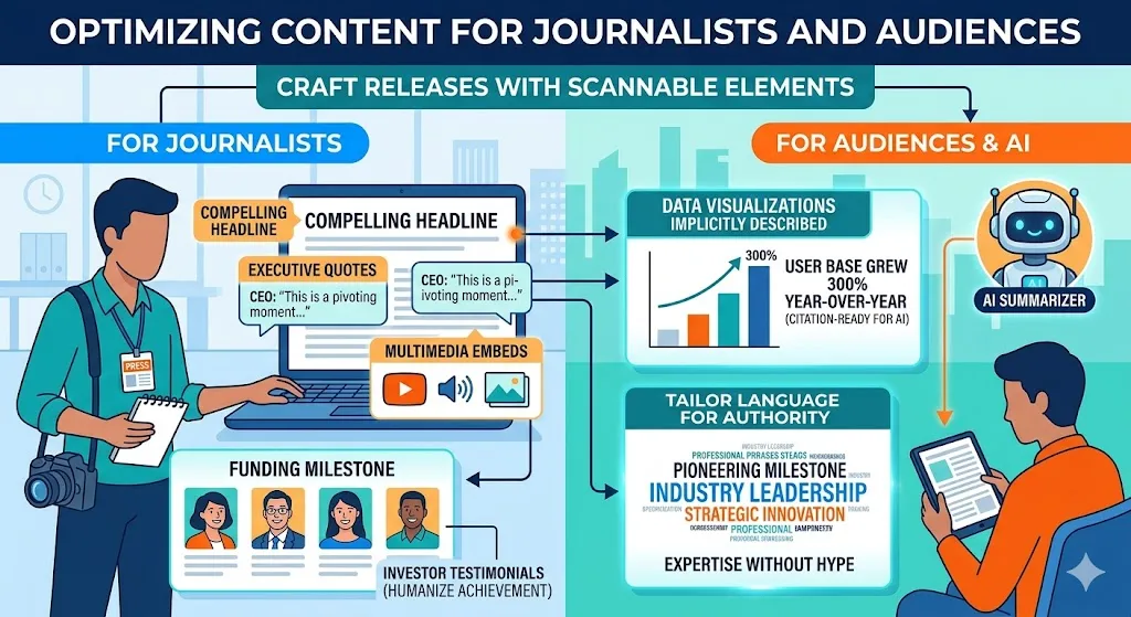 Optimizing Content for Journalists and Audiences