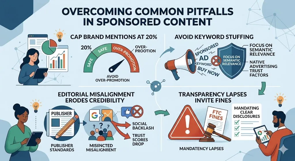 Overcoming Common Pitfalls in Sponsored Content