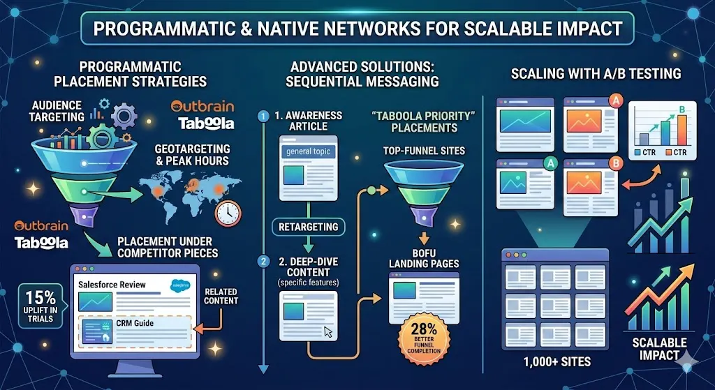 Programmatic and Native Networks for Scalable Impact