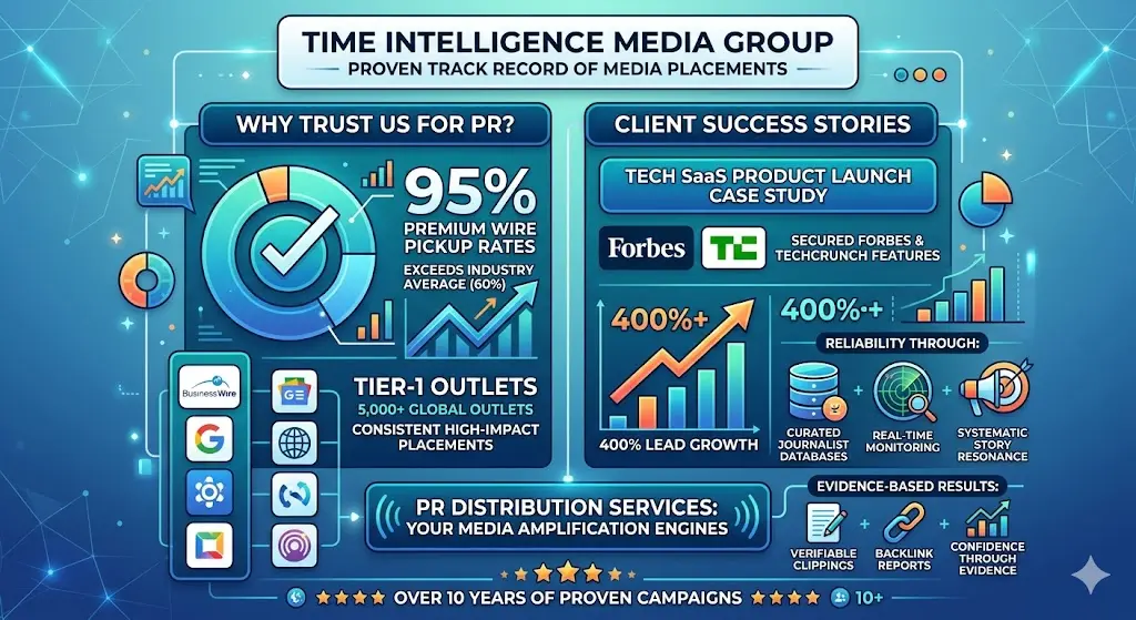 Proven Track Record of Media Placements