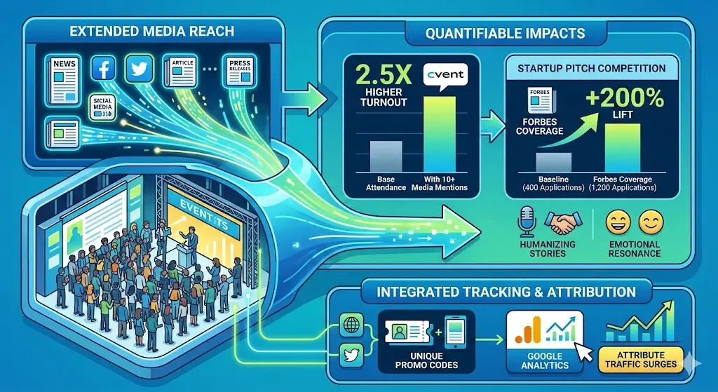Quantifiable Ways Media Boosts Event Attendance