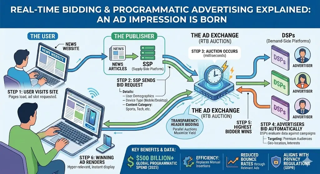 Real-Time Bidding and Programmatic Advertising Explained