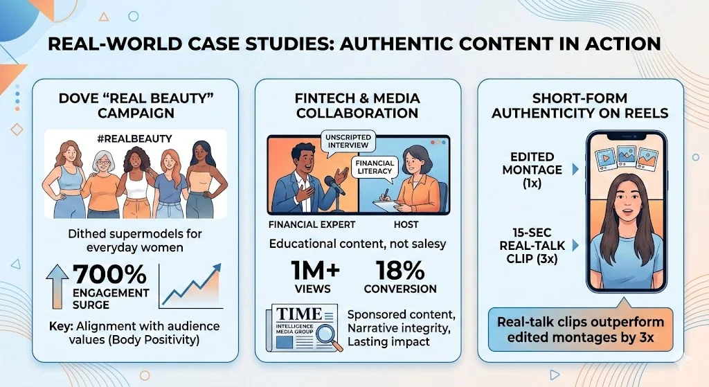 Real-World Case Studies Authentic Content in Action