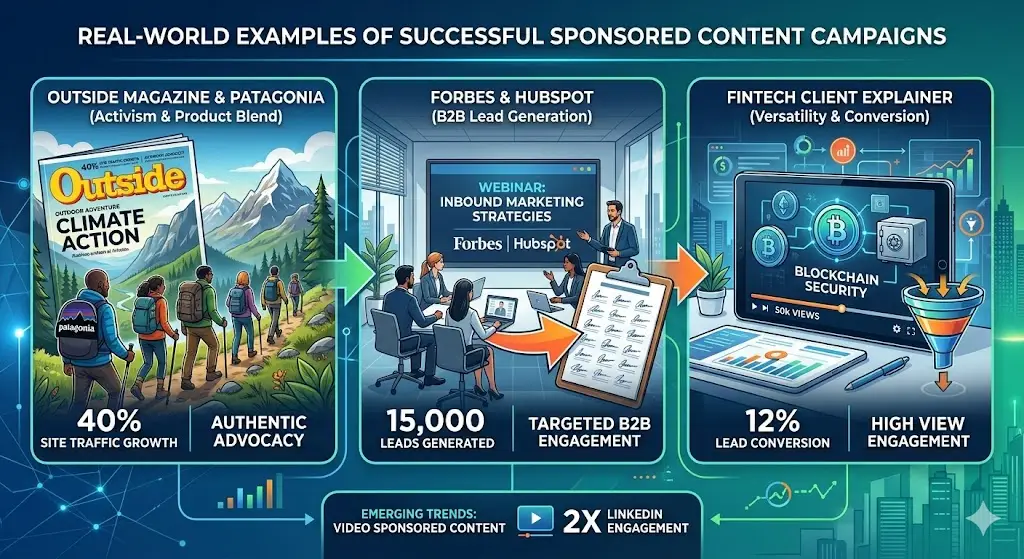 Real-World Examples of Successful Sponsored Content Campaigns