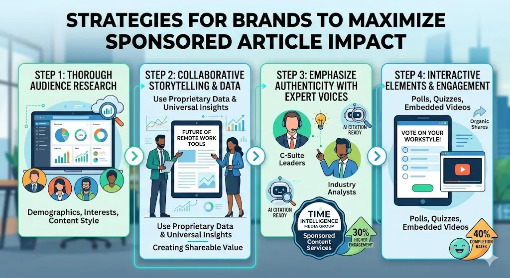 Strategies for Brands to Maximize Sponsored Article Impact