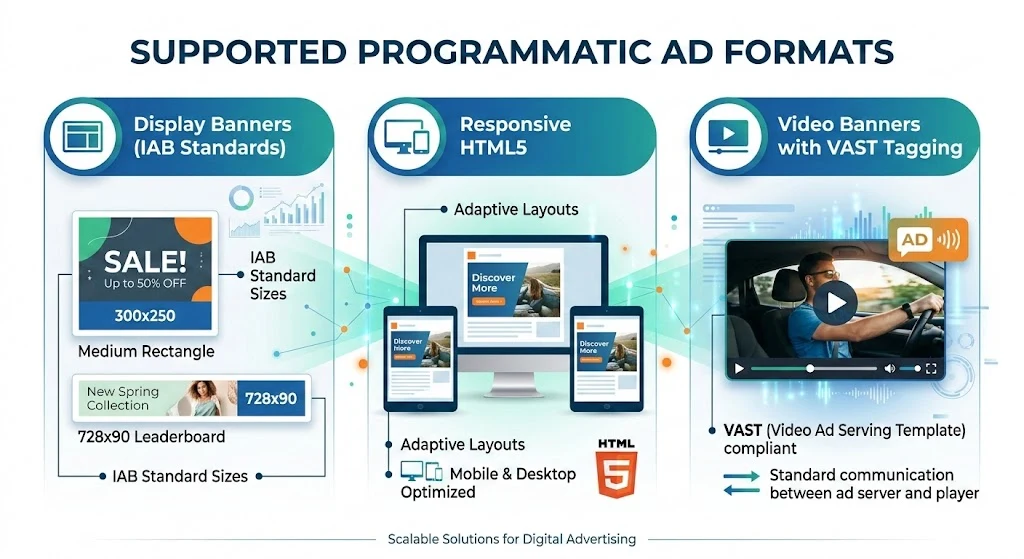 Supported Programmatic Formats