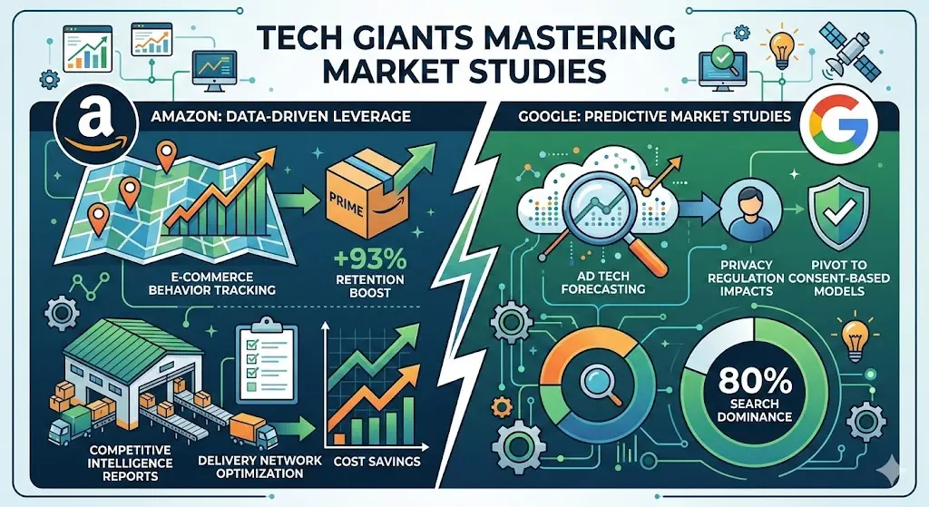 Tech Giants Mastering Market Studies