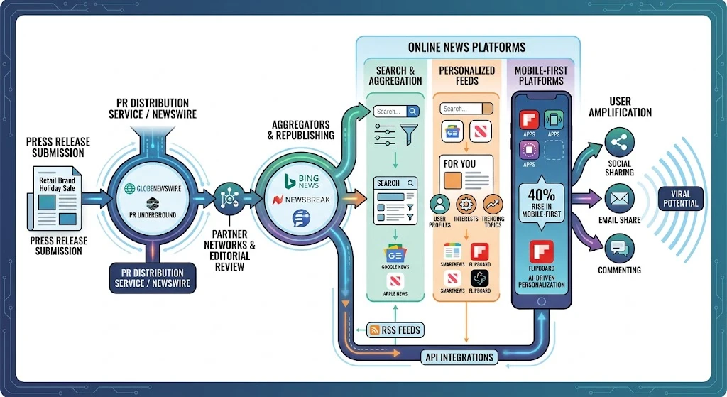 The Anatomy of Press Release Distribution