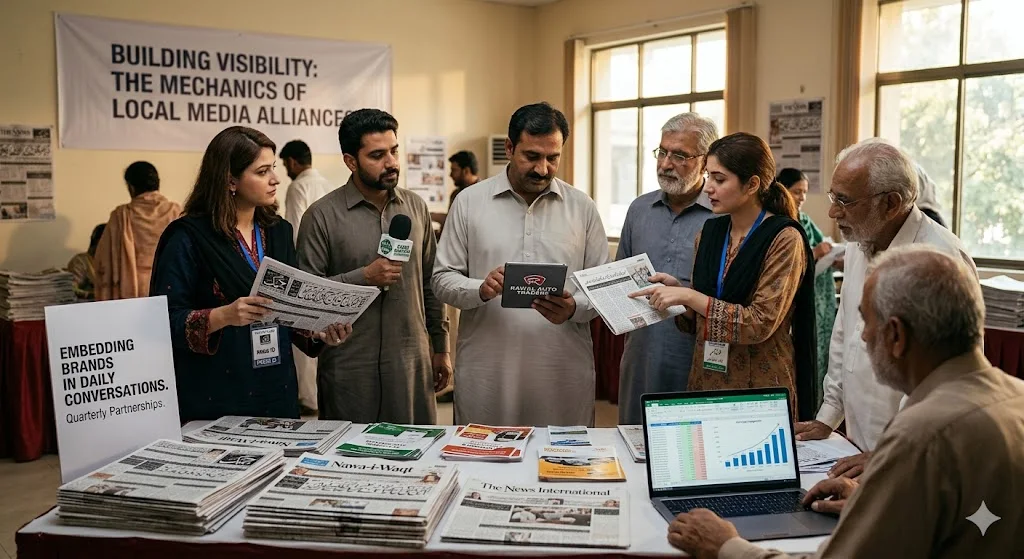 The Mechanics of Visibility Through Local Media Alliances