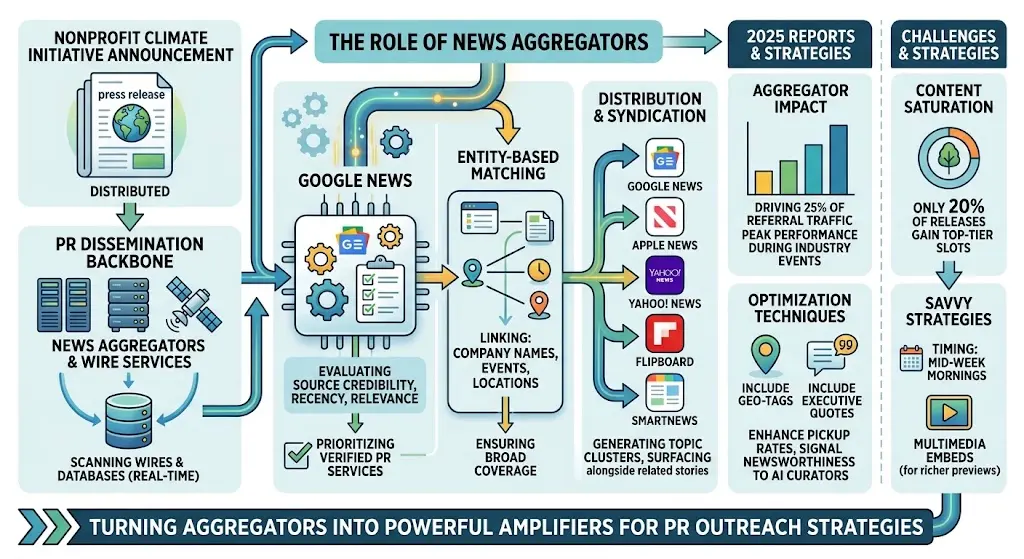 The Role of News Aggregators in PR Dissemination