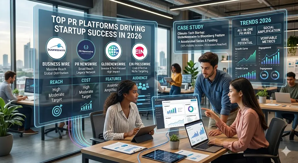 Top PR Platforms Driving Startup Success in 2026