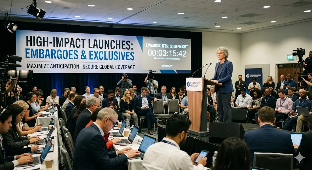 Utilizing Embargoes and Exclusives for High-Impact Launches