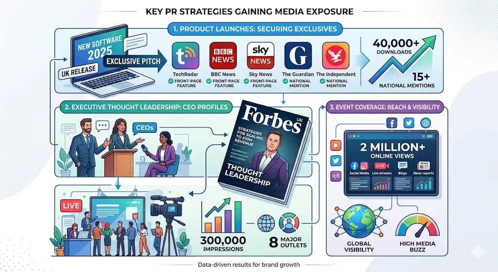 What Real-World Use Cases Show PR Gaining Media Exposure