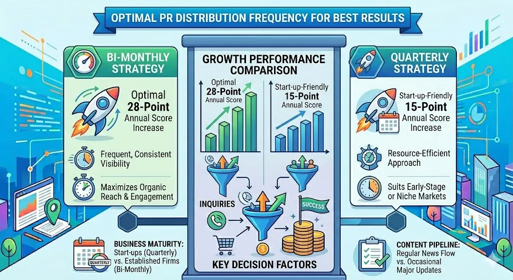 What frequency delivers best results