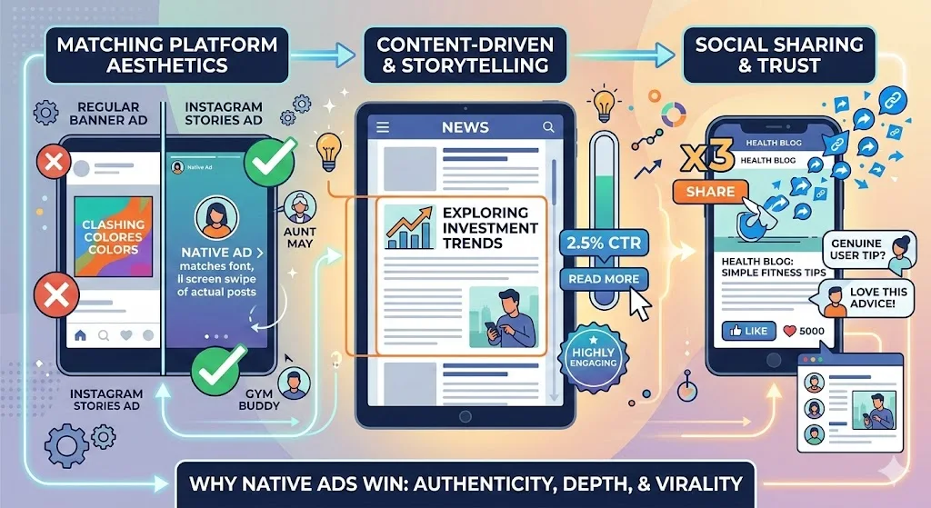 Why Native Ads Excel in User Engagement