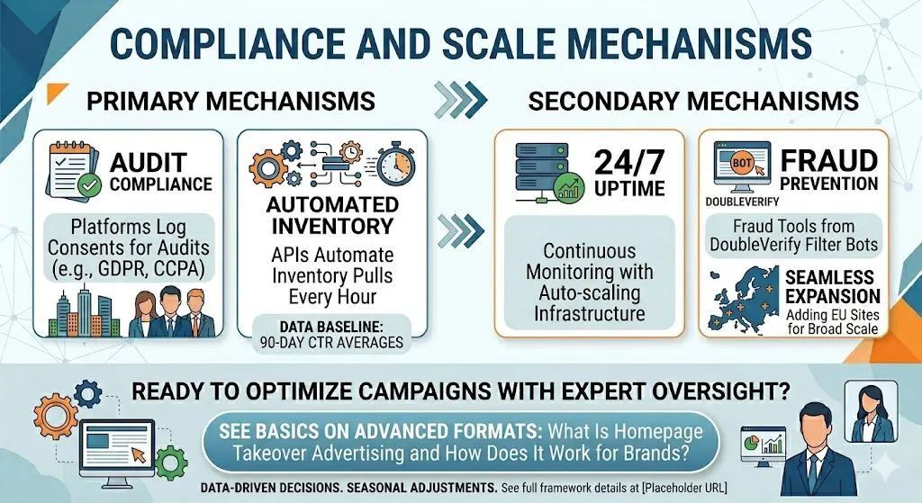 Compliance and scale mechanisms