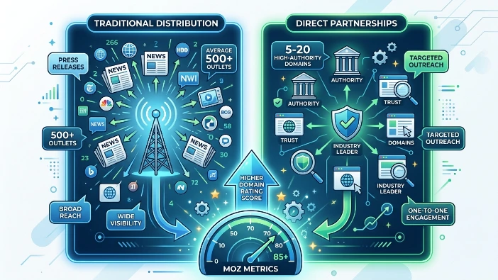 Contrasting with Traditional Distribution