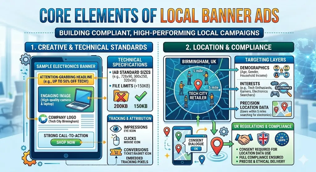 Core Elements of Local Banner Ads